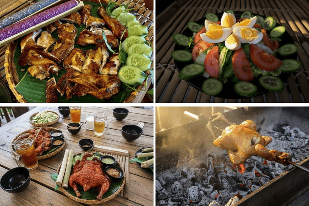 Gà ướp vừa miệng, da nướng giòn thơm, thịt mềm mọng, ăn không ngán